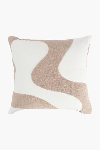 Tufted Adelaide Abstract Scatter Cushion, 50x50cm