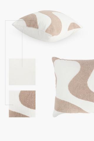 Tufted Adelaide Abstract Scatter Cushion, 50x50cm