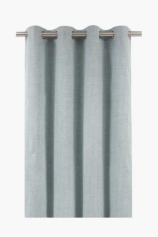 Bella Block Out Eyelet Curtain, 145x225cm