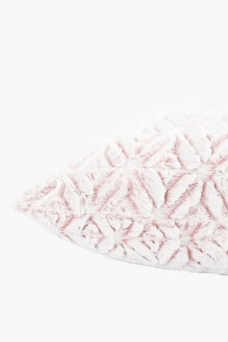 Kyoto Faux Fur Scatter Cushion, 50x50cm