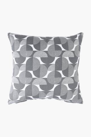 Printed Malta Geometric Scatter Cover Only, 50x50cm
