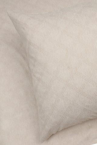 Soft Touch Marl Diamond Embossed Euro Conti Pillowcase