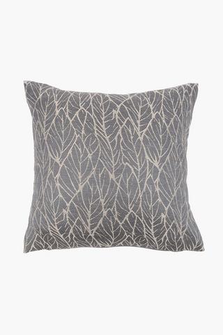 Botanic Jacquard Birch Scatter Cover Only, 40x40cm