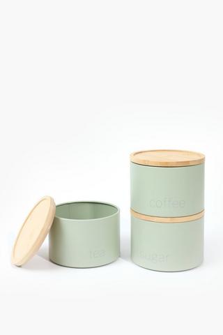 Metal Canister Stack Set