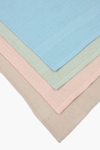 4 Pack Waffle Tea Towels