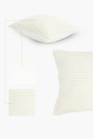 Textured Kolby Scatter Cushion, 50x50cm