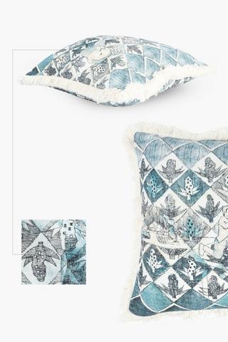 Colab Sanelisiwe Zulu Printed Scatter Cushion, 50x50cm