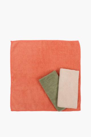 3 Pack Microfibre Tea Towels