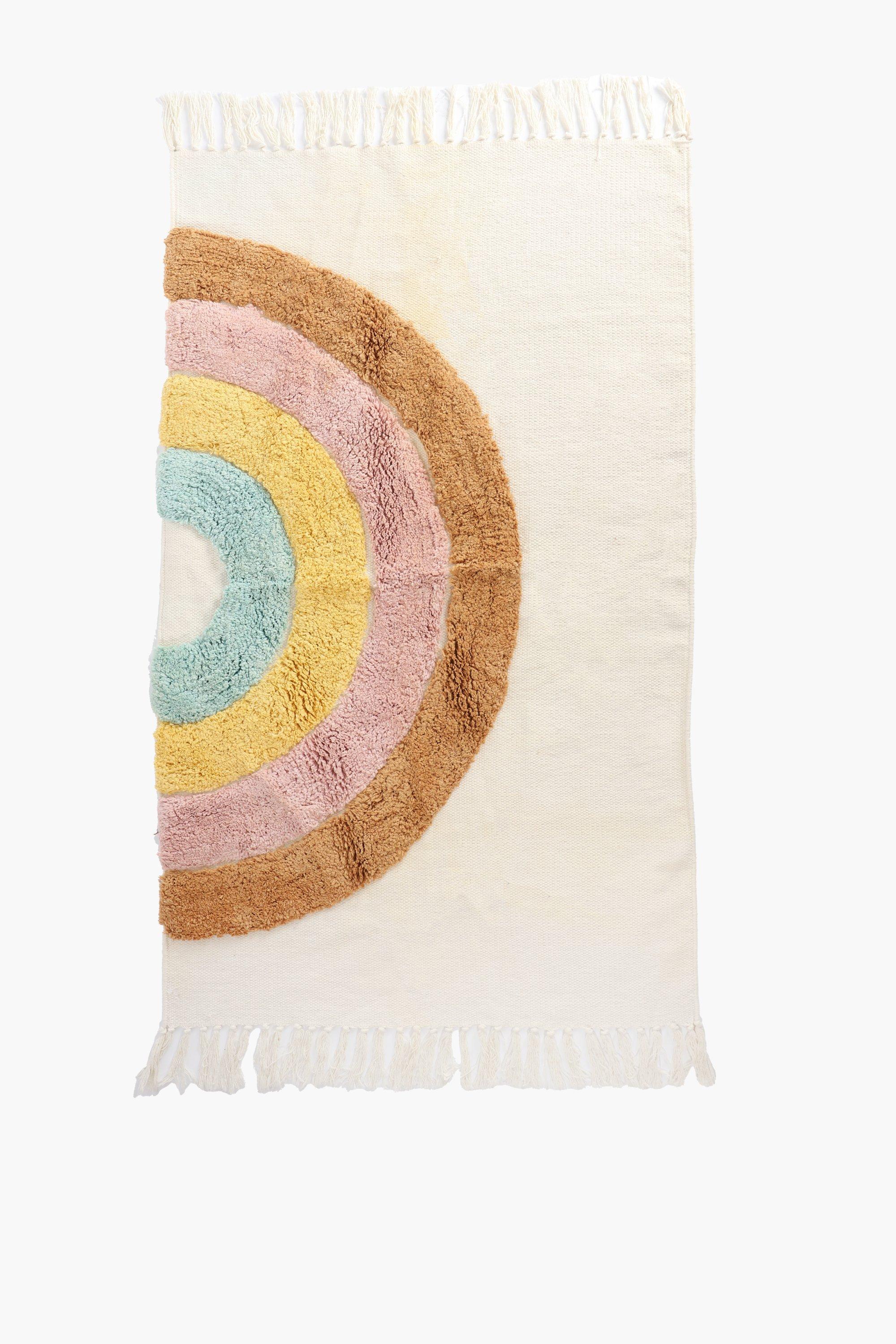 Rianbow Tufted Tassel Rug,, 70x110cm