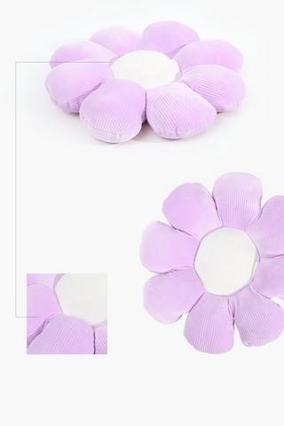 Shaped Cord Daisy Shaped Cushion