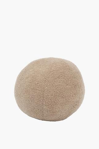 Teddy Ball Scatter Cushion 40cm Round