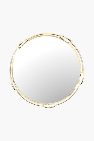 Orbit Decor Mirror Tray, 32x4cm