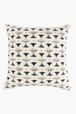 Cotton Jacquard Abaco Scatter Cushion, 60x60cm