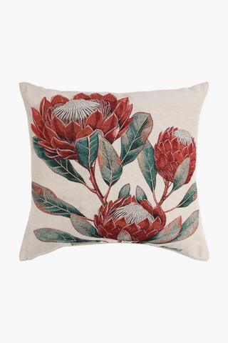 Tapestry Neve Protea Rustic Scatter Cushion, 48x48cm