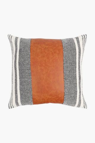 Polycotton Dunes Stripe Scatter Cushion, 50x50cm