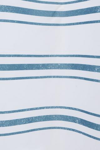 Printed Sicily Stripe Shower Curtain