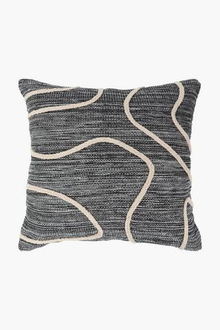 Textured Rope Okinawa Scatter Cushion, 50x50cm