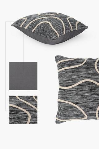 Textured Rope Okinawa Scatter Cushion, 50x50cm