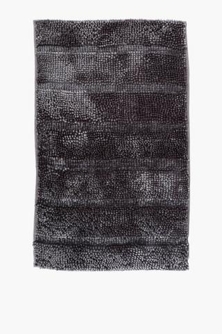 Viscose Stripe Bath Mat, 60x116cm