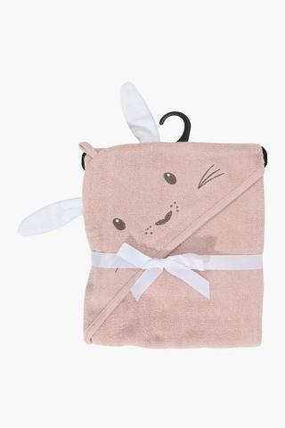 Amilia Hooded 3d Bunny Cotton Towel