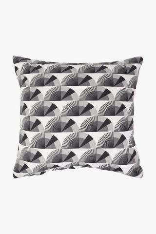 Printed Oahu Geometric Scatter Cushion, 45x45cm