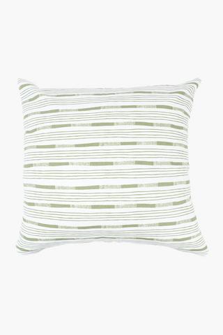 Printed Sicily Stripe Scatter Cover Only, 60x60cm