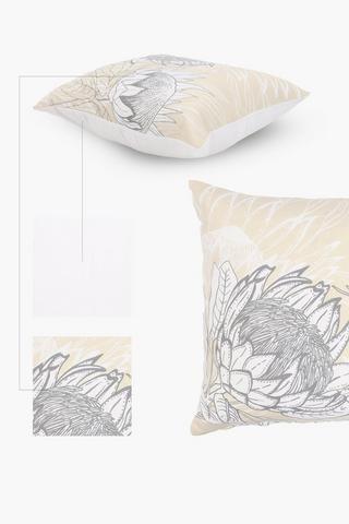 2 Pack Paloma Protea Scatter Cover Only, 45x45cm