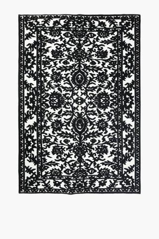 Jacquard Abtin Washable Rug, 120x180cm