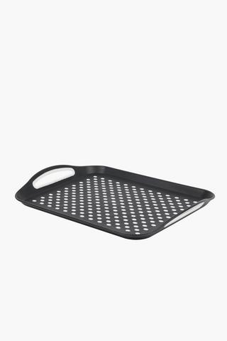 Anti Slip Plastic Serving Tray