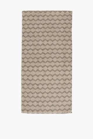 Jacquard Chantham Geometric Polycotton Runner, 70x140cm