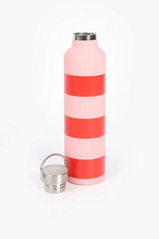 Stainless Steel Stripe Bottle,1l
