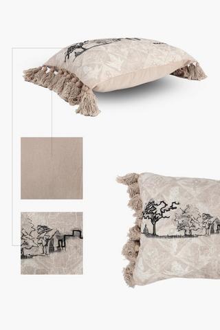 Colab Sanelisiwe Zulu Textured Scatter Cushion, 40x60cm