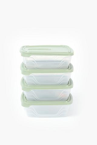 4 Pack Storage Container Set