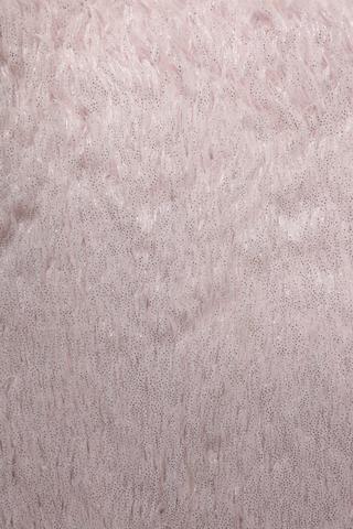 Faux Fur Glitter Rug, 70x110cm