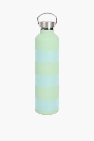 Stainless Steel Stripe Bottle,1l