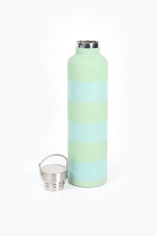 Stainless Steel Stripe Bottle,1l