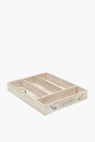 Rooster Cutlery Tray