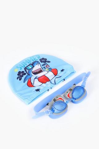 Goggle And Cap Set