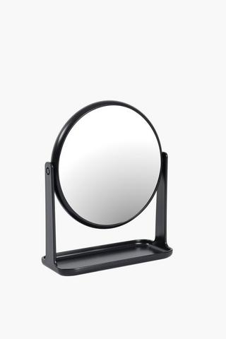 Plastic Swivel Mirror On Stand