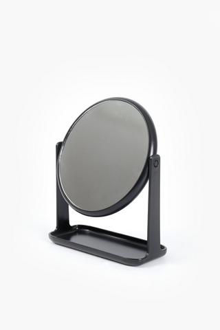 Plastic Swivel Mirror On Stand