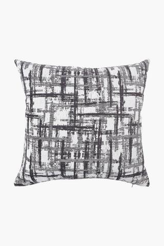 Chenille Astratto Abstract Scatter Cushuion, 60x60cm