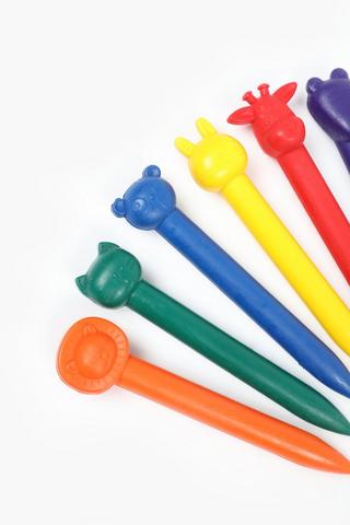 6 Piece Shaped Crayons