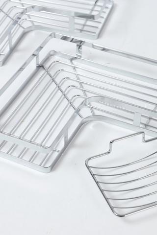3 Tier Chrome Shower Caddy