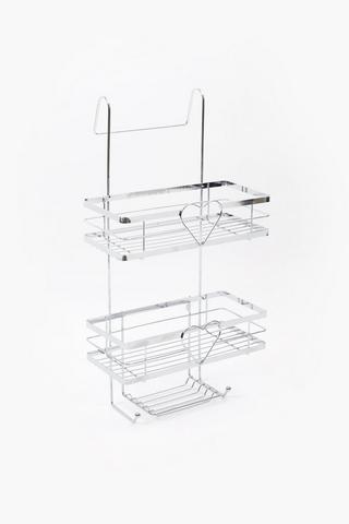 Chrome Heart Shower Caddy