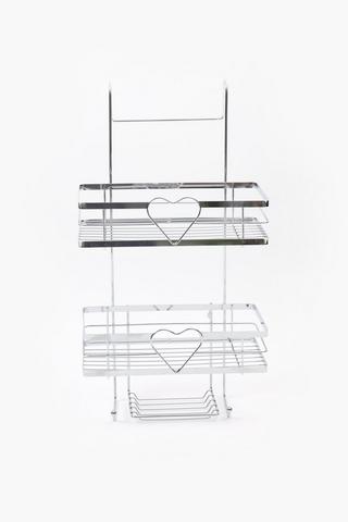 Chrome Heart Shower Caddy
