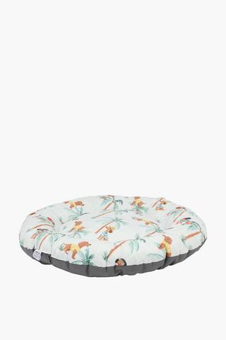 Printed Pet Bed Round, 120cm