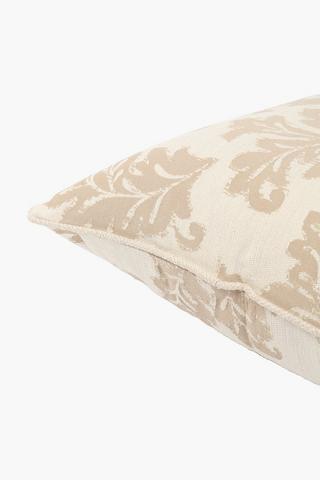 U&G Jacquard Eliza Botanic Feather Filled Scatter Cushion, 60x60cm