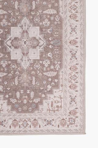 Digital Printed Positano Baroque Polycotton Rug, 60x90cm