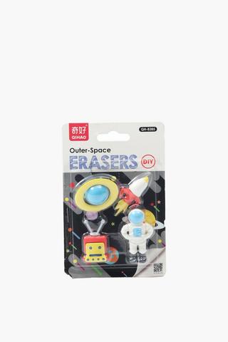 Outer Space Erasers