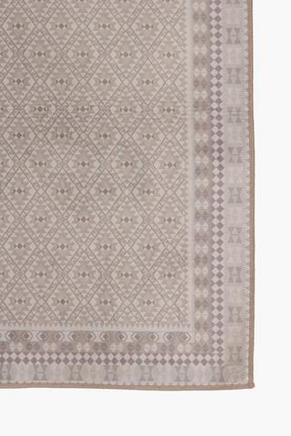 Digital Printed Kilim Geometric Rug, 60x90cm